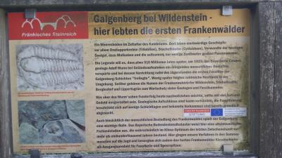 Infotafel am Galgenberg